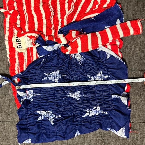 BIBI AMERICAN FLAG TUBE TOP - Picture 4 of 5